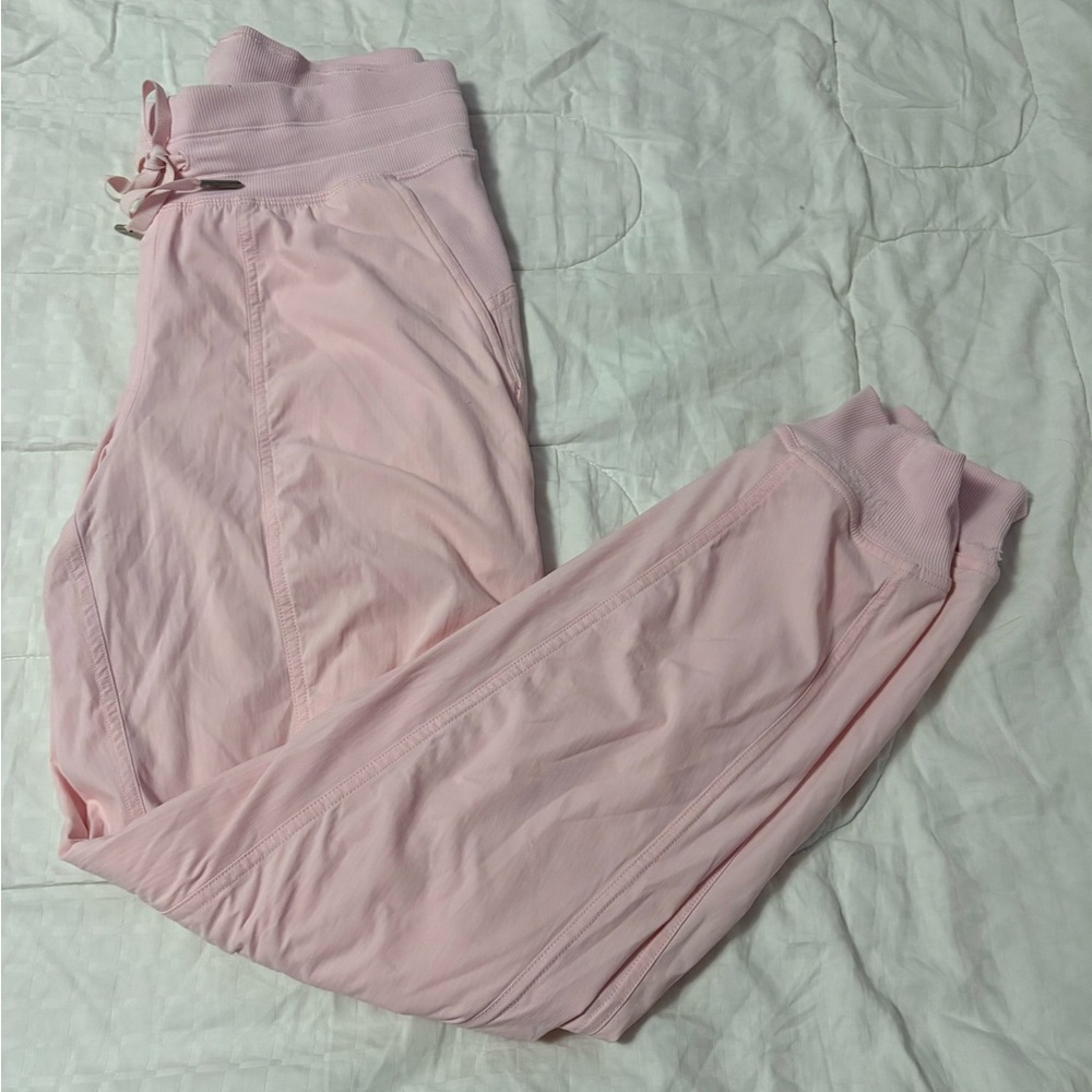 RARE: Lululemon Dance Studio Mid-Rise Joggers in Strawberry Milkshake
